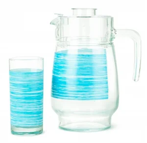 LUMINARC Набор для напитков 7пр. Brush mania Turquoise Q5963