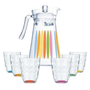 LUMINARC Набор для напитков 7пр. Diamond rainbow P1080