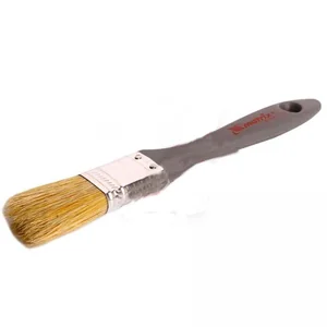 MATRIX Плоская кисть Евро 1, натуральная щетина, деревянная ручка 83051