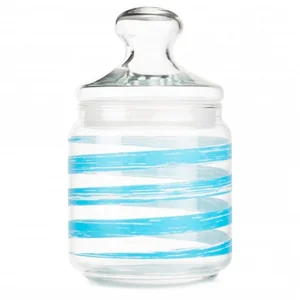 LUMINARC Емкость для сыпучих продуктов 0,75л Brush mania Light Blue Q6018