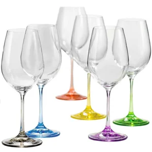 BOHEMIA Набор бокалов для вина 550/6 Арлекино B40729/550S10301A-D4641