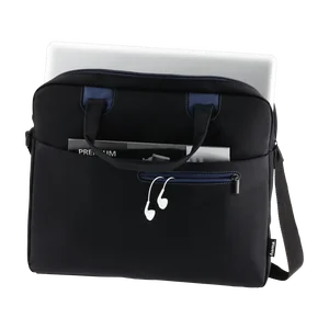 HAMA Сумка для ноутбука 15.6 Hama Sydney черная/синяя 1130658