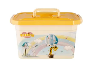ПОЛИМЕРБЫТ Ящик 6,5л ДЕТСКИЙ GIRAFFIX 310Х200Х180мм Полимербыт 81973 