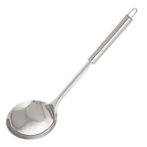 Mallony Половник из нержавеющей стали, NIMBUS, 31,8*9,6 см, овальная ручка с подвесом 007417