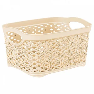 DELTA Корзина 3,3 л прямоугольная Fiori BQ4011СЛК слоновая кость