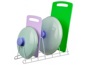 MALLONY Подставка для крышек Bosito 16*18*34 см см хром 103694