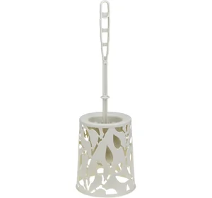 М-ПЛАСТИКА Комплект для туалета ФЛОРА БЕЛЫЙ РОТАНГ М 5026