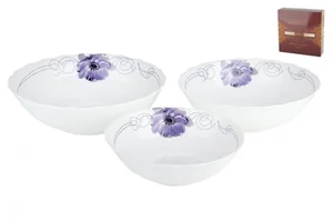 КОРАЛЛ Набор салатников 3 пр. Шиповник HW60/70/80