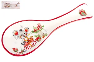 КОРАЛЛ Подставка для ложки Мышонок с подарком HC172-NY18