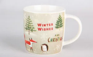 КОРАЛЛ Кружка 380 мл. Заснеженный лес GJ003-1E