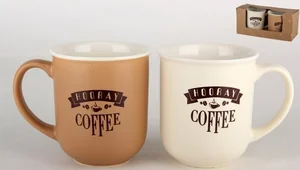 КОРАЛЛ Набор кружек 280 мл. Ура, кофе BRJD112-124102