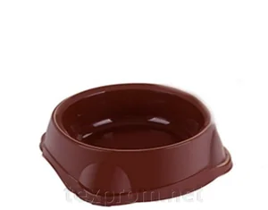 DD STYLE Миска для животных 0.5 л. 247 коричневый