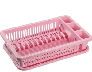 М-ПЛАСТИКА Сушилка для посуды Чайная роза М 1174