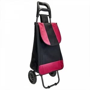 DELTAТележка багажная ручная 25 кг DT-20 черная с красным