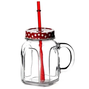 PASABAHCE Кружка с крышкой 450мл HOMEMADE 80388 R красная