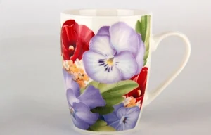 КОРАЛЛ Кружка 400 мл. Фиалка B031-A05473