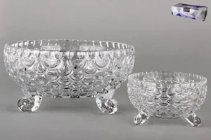 КОРАЛЛ Набор салатников Гранение DSTG23/L7