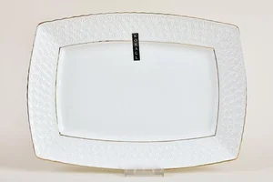 КОРАЛЛ Блюдо прямоугольное 33 см Снежная королева/з CS222733-A