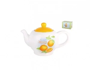 КОРАЛЛ Чайник заварочный 1000 мл Апельсин ZFC0047-27