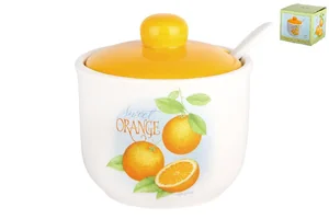 КОРАЛЛ Сахарница 320 мл. Апельсин ZFC045-27