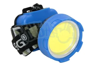 Фонарик налобный на бат 3 r6 cob 3вт