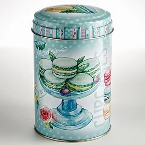 DELTA Банка жестяная 1,1 л. Десерт мятный Ц99h145v110-01711