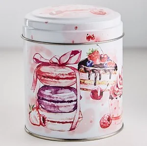 DELTA Банка жестяная 0,8 л. Десерт Ц99h110v080-01369