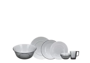 LUMINARC Набор столовый 31 пр.Directoire Graphite N 5771