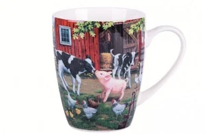 КОРАЛЛ Кружка 370мл. На ферме GJ011-2O п/у