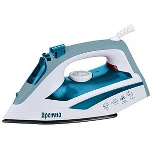 ЯРОМИР Утюг 2000W ЯР 031 бирюзовый с белым