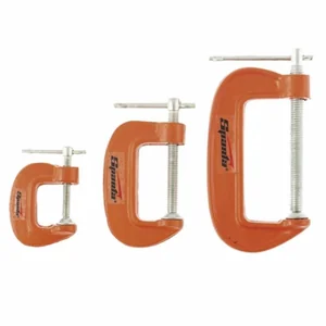 SPARTA Набор G-образных струбцин 3 шт, 25-50-75 мм 206755