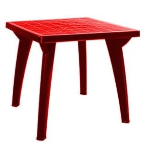 DD STYLE Стол квадратный Луна 740 красный