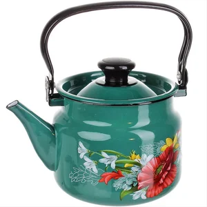 КМК Эмалированный чайник 2,0л. 42715 103/6 бирюзовый