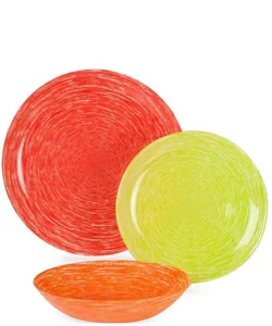 LUMINARC Набор столовый 18 пр. Brush mania  P 1404