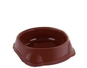 DD STYLE Миска для животных 0.35 л. 246 коричневый