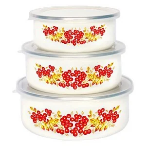 METALLONI Набор салатников Рябина алая EM 00003A/51