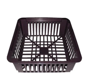 Корзина для луковичных квадрат Д 2004 черная