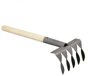 АГРОИНСТРУМЕНТ Грабли 4-х зубые витые с черенком