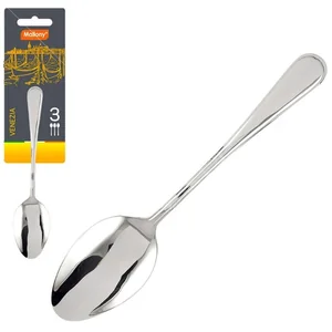 MALLONY Набор ложек столовых 3шт. VENEZIA зеркал. полировка 007229 