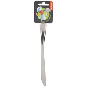 MALLONY Набор ножей столовых 3шт. серебр.б/рис. 007381 