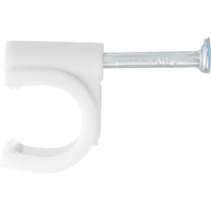 СИБРТЕХ Скобы электроустановочные, 8 мм, круглый профиль 50шт 47518