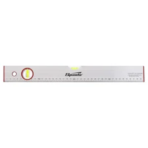 SPARTA Уровень алюминиевый, 400 мм, 2 глазка, линейка 35104