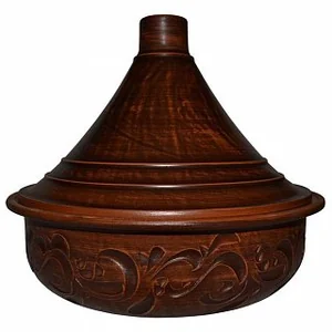 DELTA Таджин 30 см ЛВМ-22555 красная глина