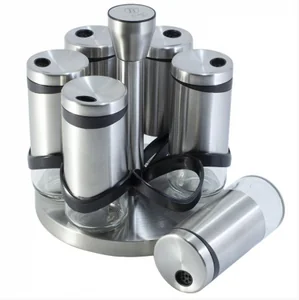 BERLINGER HAUS Набор для специй 7пр BH 1991 Black Royal 