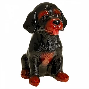 DELTA Копилка гипсовая 270 мм Ротвейлер щенок