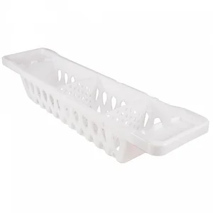 DELTA Полка на ванну раздвижная BQ1681БЛ белая