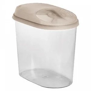 DELTA Контейнер для стирального порошка Vogue с дозатором 1 кг SC140310005 бежевый