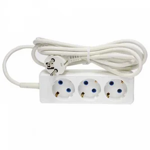 DELTA Удлинитель ПРЕМИУМ Р16-012 6А 3 гнезда ПВС 3*0,75 (5 м) с заземлением