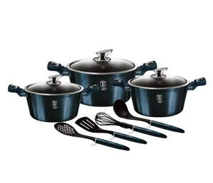 BERLINGER HAUS Набор посуды 10пр BH-6152 Aquamarine Edition