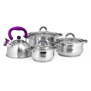 LARA Набор кастрюль LR02-92 Bell Promo